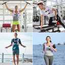 Fragraim Weighted Vest for Women Men - 8lb/10lb/12lb/16lb/22lb/25lb/30lb Weight Vest with Reflective Stripe, Detachable Phone Pouch, Ideal for Walking, Strength Training, Running, Workout, Cardio (Purple)