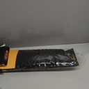 BEEOS Kinky Curly Human Crochet Hair 160g, Pre-Separated Knotless Invisible Crochet Human Hair Extensions for Women 20 Inch Natural Black