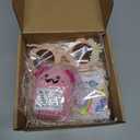 Happy Birthday 4th 5th 6th 7th 8th 9th 10th 11th 12th Year Old Girl, Positive Crochet Animal Axolotl, Handmade Crochet Emotional Inspirational Axolotl Gifts for Daughter Granddaughter Niece Girls Pack of 3