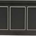 5-Slot Trading Card Display Case - Wall Mount Frame for Baseball, Basketball, Pokemon Cards with Enhanced Protection, Black(5Cards)