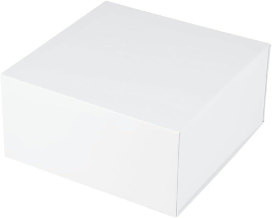 Magnetic Gift Box 15 Pack White Large Gift Box with Lids Closure in Bulk, Luxury Cardboard Gift Boxes for Presents,Bridesmaid Proposal,Packaging for Small Business, Parties, Bulk 12"x12"x6"