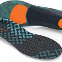 Superfeet Run Cushion High Arch Insoles - High Arch Support - Trim-to-Fit Inserts for Running Shoes - Professional Grade - 9.5-11 Men / 10.5-12 Women