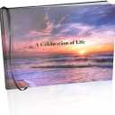 LIFETOO Ocean Funeral Guest Book w/Pen (12" x 8", 400+ Guests), Celebration of Life Guest Books, Memorial Service Guest Book Sign for Funerals | Guest Book for Funeral, Memory Book for Funeral Guest