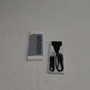 HDMI Splitter 1 in 2 Out with 1.6Ft Fixed HDMI 2.0 Cable-Mirror Display(Not Extended Display), 4K HDMI Splitter 1 Male to 2 Female Adapter, (Need Power Adapter 5V 1A), Supports 1080P 3D for HDTV, PS4