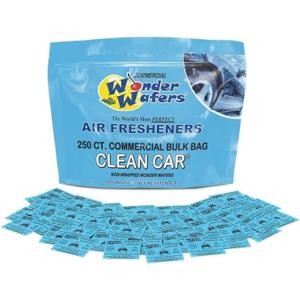 Wonder Wafers 250 Count Clean Car Unwrapped Automobile Professional Use Air Fresheners Car and Truck Detail