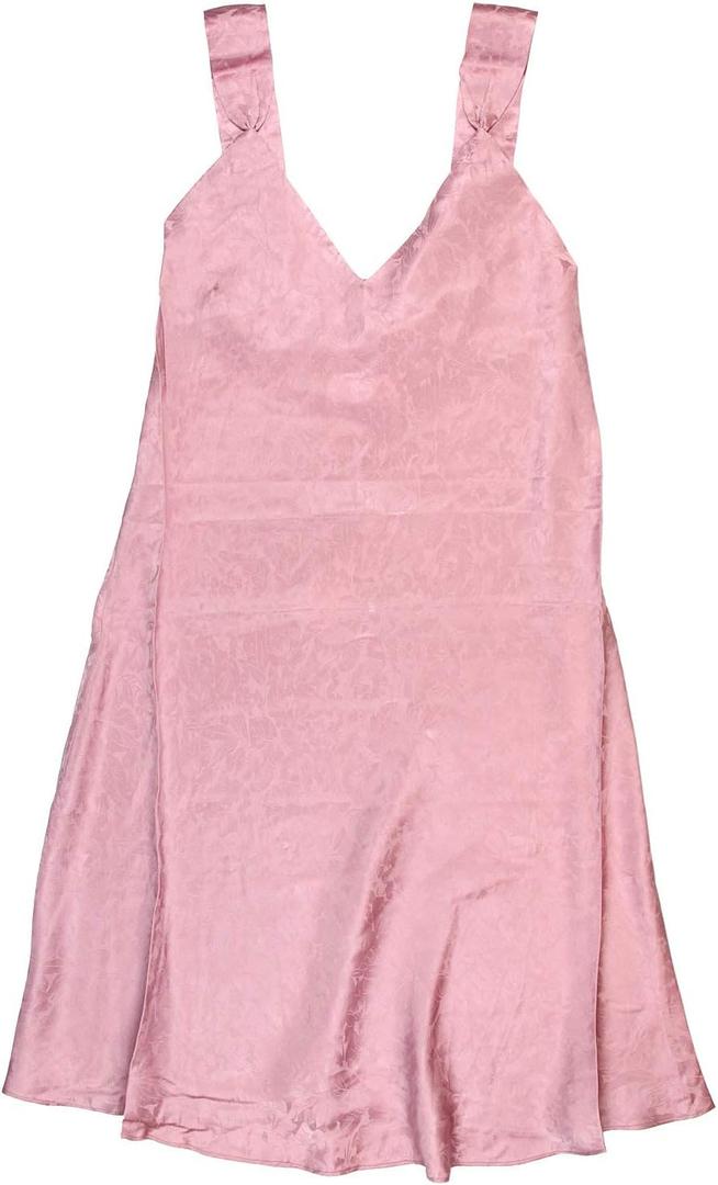 INTIMO Women's Silk Robe Tie Front Knee Length 3/4 Length Sleeve Sleepwear Loungewear (XX-Large)