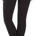 Rekucci Women's Comfort 5 Pocket Skinny Pant with Stretch Waistband (Black)