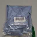 Fuinloth Women's Denim Shorts, Elastic Wasit Mid Rise Loose Fit with 2 Front Pockets, Stretchy Jeans Short Pants Light Blue X-Large