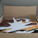 VINGLI Outdoor Nativity Scene, Santa Kneeing with Baby Jesus at Manger, Nativity Sets Christmas Outdoor Decor, Large Holy Family Yard Xsmas Decorations for Lawns Porch Garden (colorful)