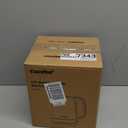 COMFEE' 1.7L Stainless Steel Electric Tea Kettle, BPA-Free Hot Water Kettle Electric with LED Light, Auto Shut-Off and Boil-Dry Protection, 1500W Fast Boil Electric Kettle (1.8 Quarts, Silver)