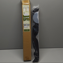 Maritown Arch Window Shades No Tools Light Filtering Pleated Fabric Shade Stick on Half Circle Round Window Pleated Blinds Arched Window Covering for Bedroom Kitchen Bathroom, Easy to Cut and Install (24"W x 12"H, Black - 1 Pack)