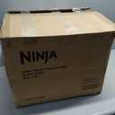 Ninja | Indoor Grill and Air Fryer| Foodi Smart XL | 6-in-1 Grill, Air Fry, Roast, Bake, Broil, Dehydrate & Crisp |Smart Thermometer & Splatter Shield | Dishwasher Safe Parts | Black/Silver | FG551