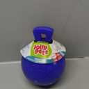 Jolly Pets Tug-n-Toss Heavy Duty Dog Toy Ball with Handle, 6 Inches/Medium, Blue