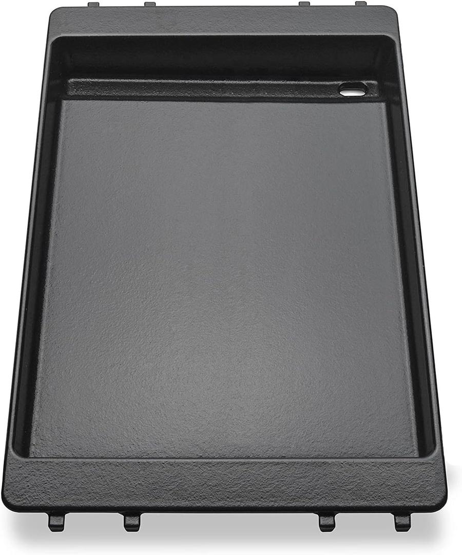 Cast-iron Griddle Insert for Weber Genesis 300 Series Gas Grills, Enameled Flat Top Griddle 7566 Replacement, Compatible with Genesis E/S/EP/CEP-310/320/330