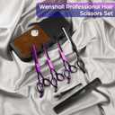 Wenshall Hair Cutting Scissors Professional 6.89 inch Barber Scissors Multifunctional Salon Thinning Scissors Straight Shears Tools for Mother Father Friends' Christmas Gift