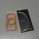 TORRAS Upgrade 360 Magnetic Stand for iPhone 17 PRO Case with Camera Control Button, Fit for MagSafe, Mil-Grade Protection, Slim Soft Edge Translucent Back for iPhone 17Pro 6.3 inch, Orange