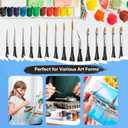 Detail Paint Brushes Set 15PCS