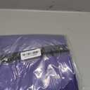 Extra Large Storage Duffle Bag with Zippers and Handles, Big Foldable Duffle Bag for Travel (Purple)