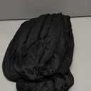 iBirdie Outdoor Waterproof and Weatherproof Hot Tub Cover 85 x 85 inch fit 84 x 84 or 83 x 83 or 82 x 82 or 7 ft x 7 ft Square SPA 600D Heavy Duty Protectors Protective Cover Cap (Black)