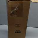 Black Double Curtain Rod, 84 to 120 Inch Long Dual Curtain Rods with Aluminium Modern End Cap Finial, 1 Inch Adjustable Heavy Duty Window Treatment Rods, Telescopic Metal Double Drapery Pole Set