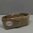 Purse Organizer Insert, Felt Bag Organizer with Metal Zipper, Handbag & Tote Shaper, For Speedy Neverfull Tote, 7 Sizes