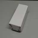 DEZENE Navy Striped Couch Pillow Cases: 2 Pack 12x20 Inch Original Velvet Rectangular Throw Pillow Covers for Farmhouse Home Decor