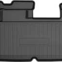 Sienna Cargo Mat - 3D Custom Fit All-Weather Cargo Liner Compatible with Toyota Sienna 2021-2025 Models with Spare Tire in TrunkWaterproof Non-Slip Durable Odorless TPO High-Edge Trunk Tray Floor Mat