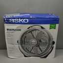 Lasko Wind Machine Fan, Air Circulator Fan with 3 Speeds, 20" Model 3300, Gray