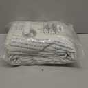 100% Boho Blackout Curtains 84 Inches Long for Bedroom, Blue on Beige Patterned Bohemian Curtains for Living Room, Geometric Striped Thermal Insulated Window Drapes Gromment Top 2 Panels