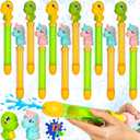 Dramosary 12 Pack Super Water Soaker Blaster Squirt Guns, Dinosaur Unicorn Water Shooters for Kids Bulk Summer Outdoor Swimming Water Game Fighting Play Toys