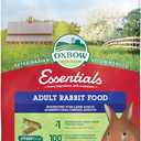 Oxbow Essentials Rabbit Food, Adult, Made with Oxbow Timothy Hay for Rabbit, Pet Pellets with Vitamins & Minerals, Small Animal Pet Products, Bunny Food, Made in USA, High Fiber, 10 lb. bag (EXP 10/28/26)
