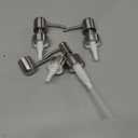 Soap Dispenser Pump Replacement 304 Stainless Steel for Regular Mouth Bottle for Standard 28/400 Thread Size Kitchen Bathroom Lotion Refill Dispenser 2 Pack(Brushed Nickel)