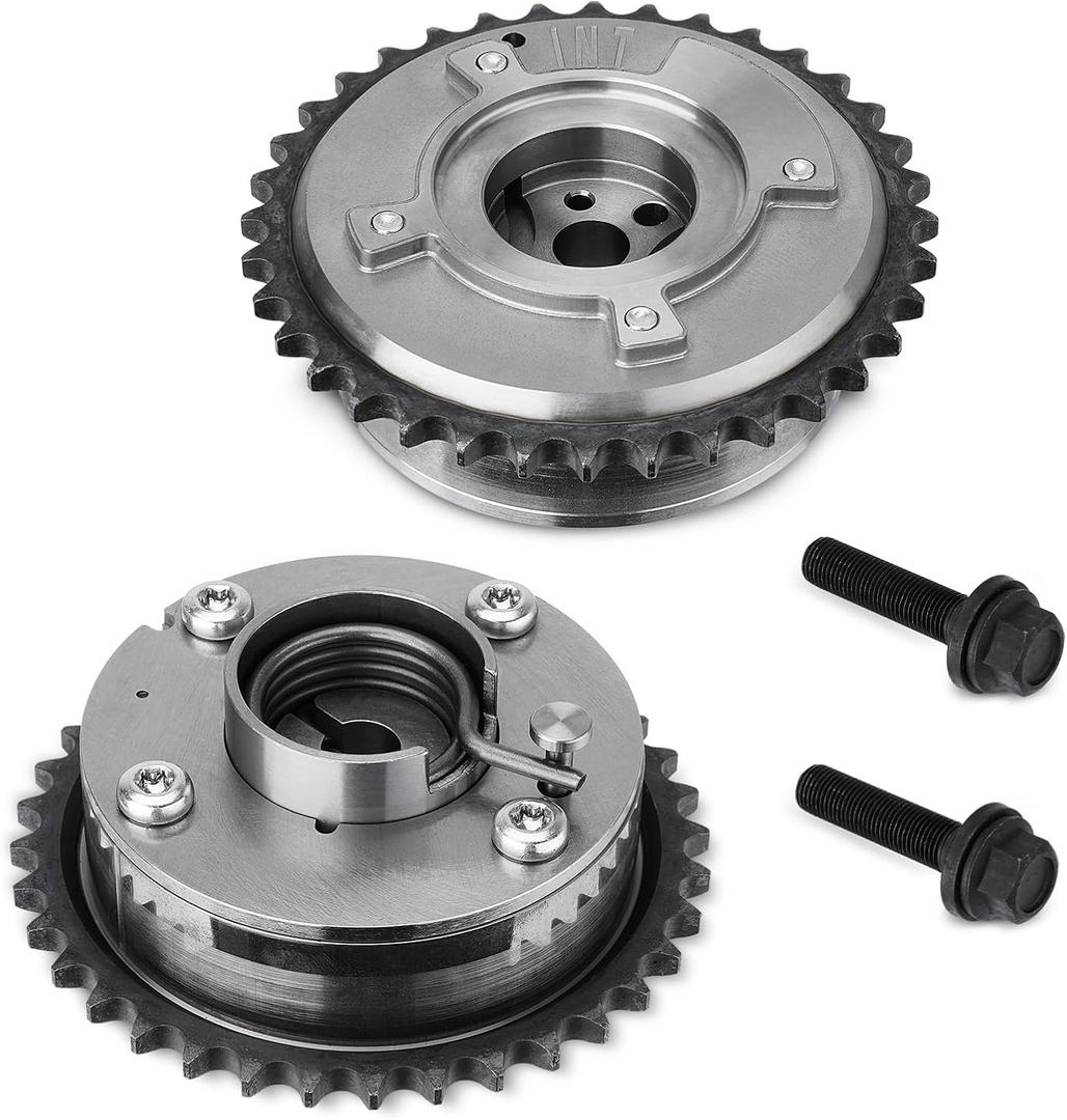 Intake & Exhaust Timing Camshaft Sprocket VVT Gear Compatible with 2009-2012 Toyota RAV4 Camry 2.5L, Highlander Sienna Venza 2.7L Replace# 917-258, 917-259, 13050-0V011, 13050-36010, 13070-0V011