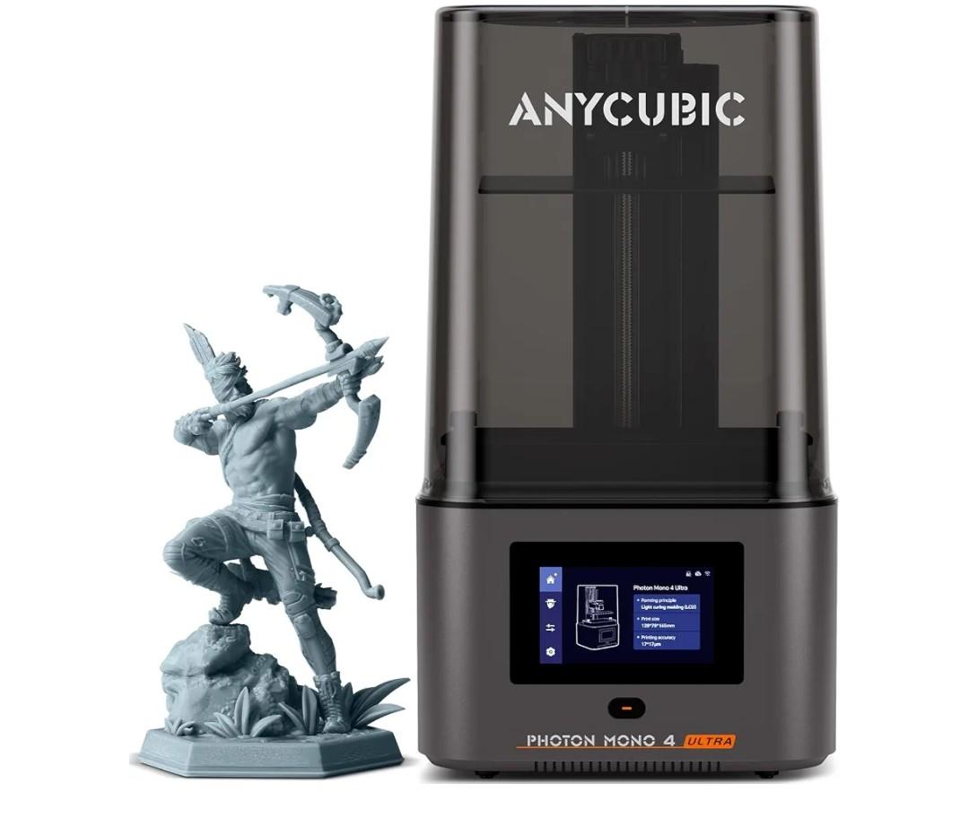 ANYCUBIC Photon Mono 4 Ultra 10K Resin 3D Printer, 7'' HD Mono Screen
COB Light Source, 120mm/h Fast Printing, Intelligent Detection, 6.04''x3.42''x 6.49'' Printing Size
Amazon's Choice