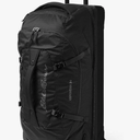 Eddie Bauer Expedition Rolling Duffel Bag with Wheels | Travel | Check-In | Luggage | Rugged | Durable - Black, 34"