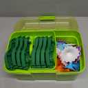 CENOVE Valentines Toys Gifts for 3 4 5 Years Old Toddler Girls Boys,Flower Garden Building Toy STEM Educational Activity Preschool Gift Toys for Kids Age 3+ with Storage Box (Multicolor)