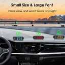 VJOYCAR New Colorful Speedometer HUD GPS Digital Speed Meter MPH KM/H Speedo Head Up Display for Cars Trucks, USB Cable Plug & Play (7 Color/MPH KM/H)