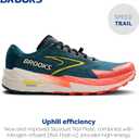 Brooks Men's Catamount 4 Speed Trail Running Shoe - Legion Blue/Celestial/Flame - 12.5 Medium