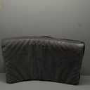 grey velvet pet bed cushion 30in'