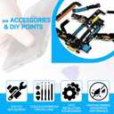 For iPhone 13 Pro Max Lightning Charging Port Replacement (Blue) USB Dock Connector Flex Cable Assembly Includes Waterproof Tape & Tool Kit for A2643, A2484, A2641, A2644, A2645