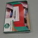 2 Pack Pillow Shams Standard Size 20x26  600 Thread Count 100% Organic Cotton Red Pillow Covers with 2 Inch Flange, Soft & Smooth Premium Hotel-Quality Pillowcases Set of 2