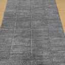 5x7 Washable Rugs Non Slip Minimalist Area Rug for Bedroom Soft Low Pile Solid Color Large Bedroom Throw Carpet Stain Resistant Classic Neutral Area Rug Plain Boho Rugs for Kitchen Nursery, Navy