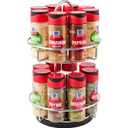 McCormick Spice Rack, Two Tier Chrome, Featuring 16 Herbs & Spices for Everyday Cooking, Great Gift for Housewarming, Wedding & Bridal Shower, 26.09 oz
