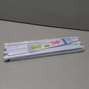 4PCS Tension Curtain Rod 33 to 59 Inch,White Short Curtain Rods No Drilling,Loaded Expandable Spring Curtain Rods for Windows Kitchen,Closet,Cupboard,Door,Bookshelf