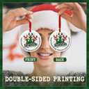 2 x Funny Beer Christmas Ornament 2025 - Rein-Beers Ornament for Tree, Hilarious Holiday Decoration for Beer Lovers, White Elephant Gift, or Coworker Exchange Present