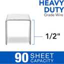Swingline Staples, Heavy Duty for Desktop Staplers, 1/2" Length, 100/Strip, 5000/Box (79392)