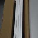 SPIRICH 96-inch Extra Wide 30-inches Tall Dog Gate with Door Walk Through, Freestanding Wire Pet Gate for The House, Doorway, Stairs, Pet Puppy Safety Fence, Support Feet Included (White)