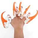 Fidget Toys Adults Anxiety Relief Items Calm Down Supplies, Halloween Decor Decorations Costumes, 3D Printed Action Figures, Articulated Claws Horror Cool Stuff Gadgets, Orange