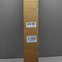 LazBlinds No Tools No Drill Cordless Cellular Shades, Light Filtering Honeycomb Shades for Home, Thermal Insulation Blinds for Windows, 34" W x 64" H, White