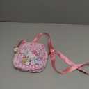 Cute Mini Crossbody Purse, Leather Messenger Shoulder Bag, Cartoon Design, A-g-e-s 3-6, 2Pcs - Christmas Gifts